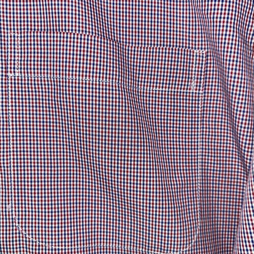 Brooks Brothers Regent Long Sleeve Button Up Dress Shirt Men 16/34 Red Plaid - Picture 2 of 8